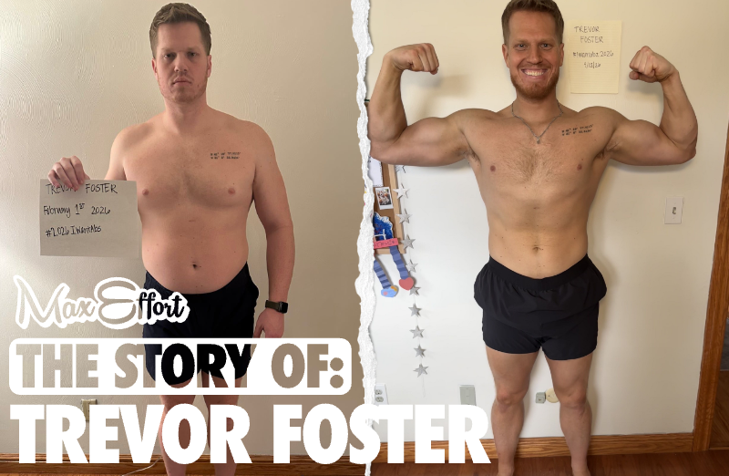 Trevor Foster — before and after transformation